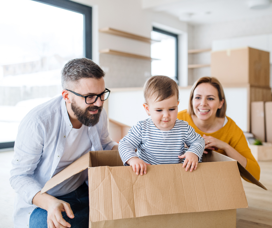 moving house with a toddler